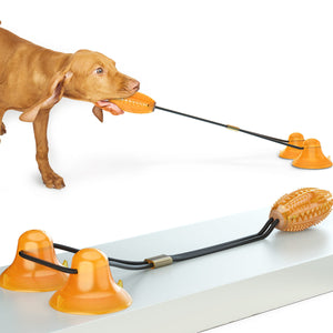 Why Your Pet Deserves the Multifunction Double Tug Rope Ball Sucker Toy